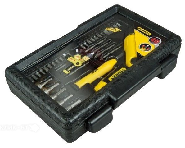 Набор с отверткой 38 предметов STANLEY 0-63-038