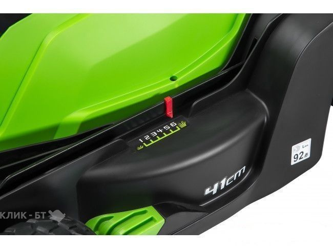 Газонокосилка аккумуляторная GREENWORKS G40LM41 без АКБ и З/У (2504707)