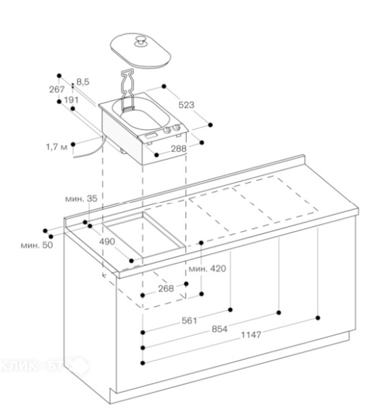 Фритюрница GAGGENAU vf230114