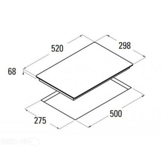 Варочная панель CATA IB 302 WH