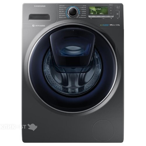 Стиральная машина SAMSUNG WW12K8412OX серый