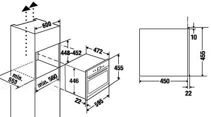 Встраиваемый паровой шкаф KUPPERSBUSCH edg 6550.0 j3