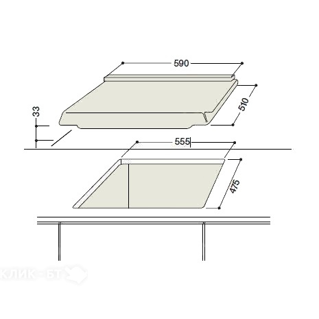 Варочная поверхность HOTPOINT-ARISTON gpn 64 nw rfh