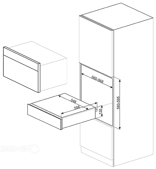 Подогреватель посуды SMEG CPV115S