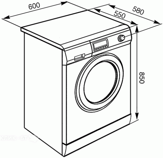 Стиральная машина SMEG SLB127-2