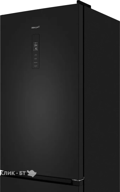 Холодильник WEISSGAUFF WRK 185 Total NoFrost Inverter Black Inox