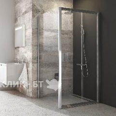 Душевая стенка RAVAK Blix BLPS-90 блестящая + транспарент 9BH70C00Z1