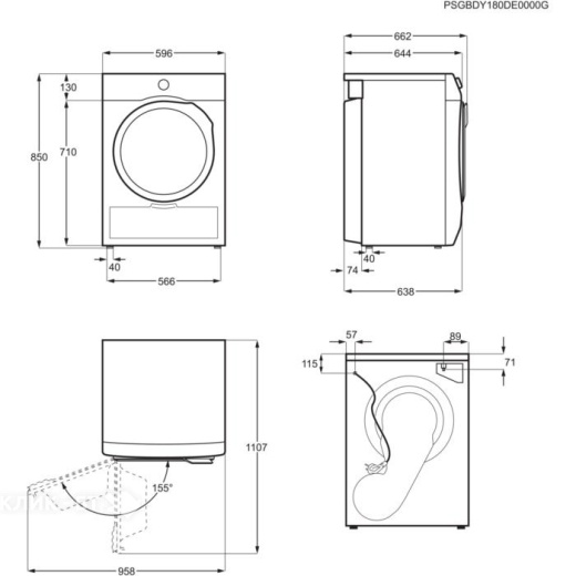 Сушильная машина ELECTROLUX EW9H1R88SC