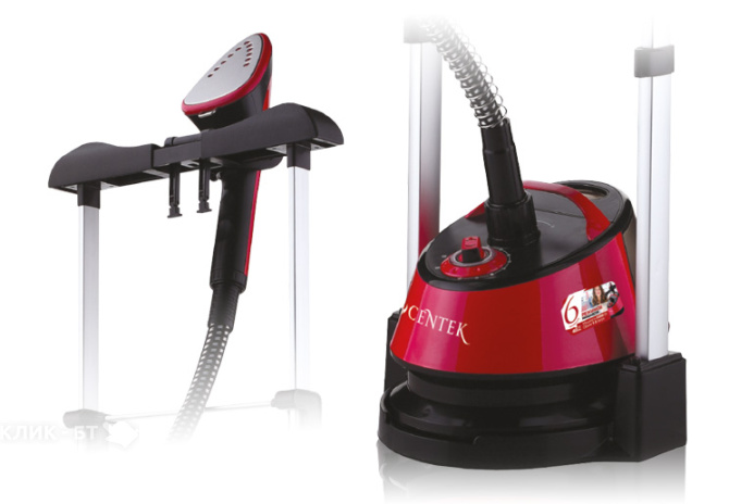 Отпариватель CENTEK CT-2372 малиновый