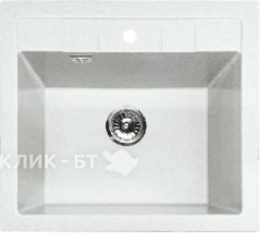 Кухонная мойка GRANFEST Quadro GF-Q561 белый