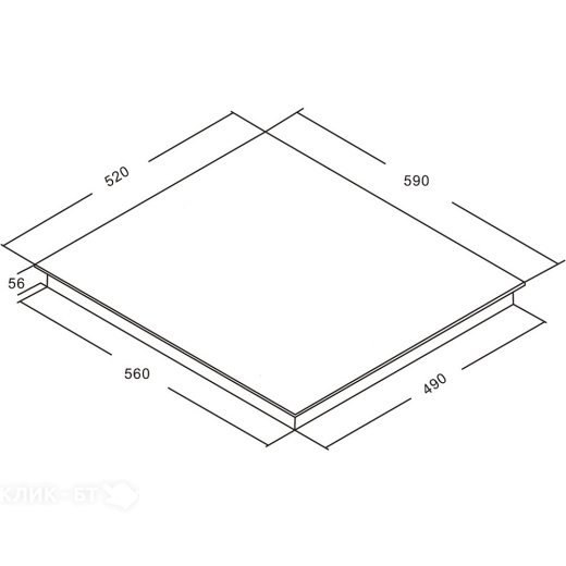 Варочная поверхность AKPO PKA 609215K BL