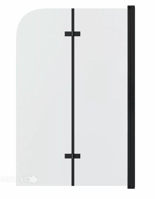 Шторка для ванны GROSSMAN GR-106/110 BLACK