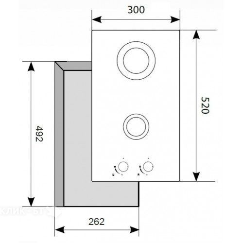 Варочная поверхность AKPO PGA 302 FGC2 BL