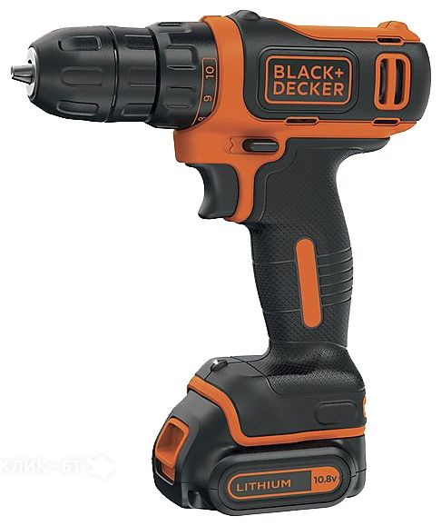 Дрель-шуруповерт Black&Decker BDCDD12