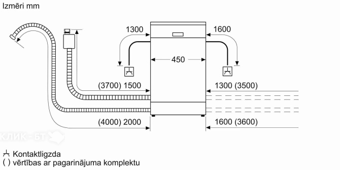 Посудомоечная машина BOSCH SPU 4HMI53S