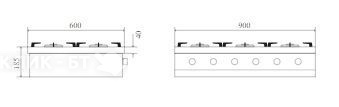 Варочная поверхность ILVE HCP90FD/SS