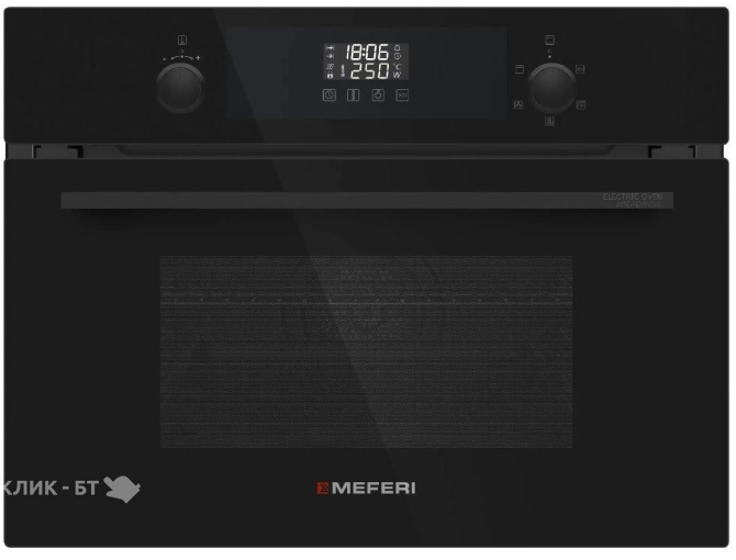 Духовой шкаф MEFERI MEO607BK MICROWAVE