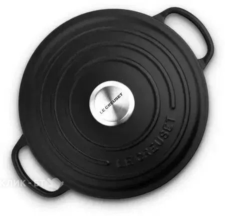 Кастрюля LE CREUSET Signature 4,2 л, чёрный матовый
