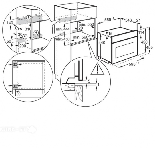 Духовой шкаф Electrolux VKA9S21WX1