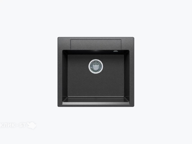 Кухонная мойка POLYGRAN Argo-560 черный 16