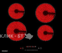 Варочная поверхность RENOVA TC-460BS1
