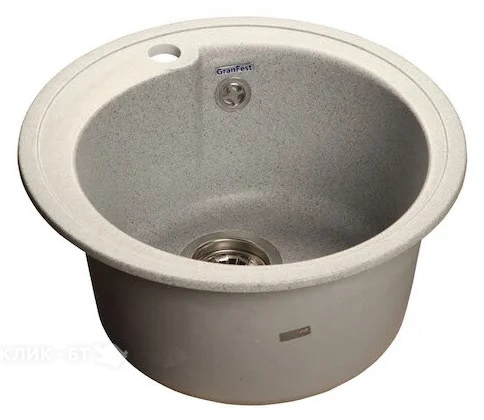 Кухонная мойка GRANFEST Rondo GF-R450 серый
