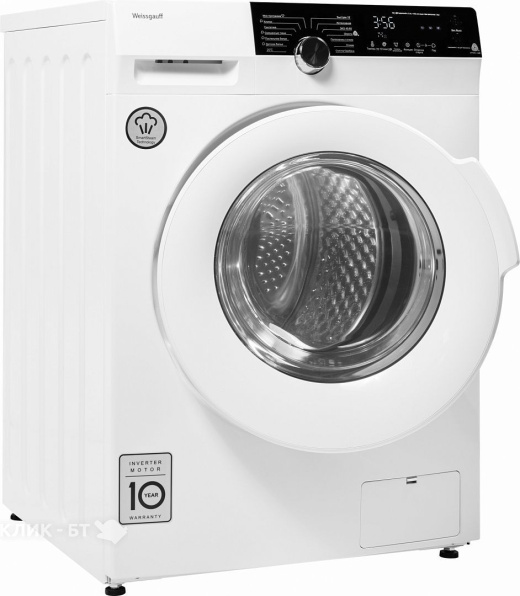 Стиральная машина WEISSGAUFF WM 59412 DC Inverter Steam