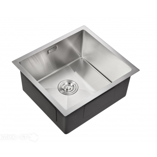Кухонная мойка MILACIO Denia 48 Steel MC.77440 нержавеющая сталь