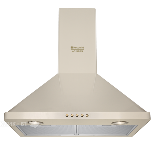 Вытяжка HOTPOINT-ARISTON irida 600 wh push button