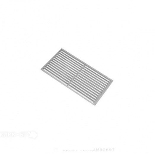 Решетка вентиляционная MAUNFELD прямоугольная Maan, нержавеющая сталь/сатин