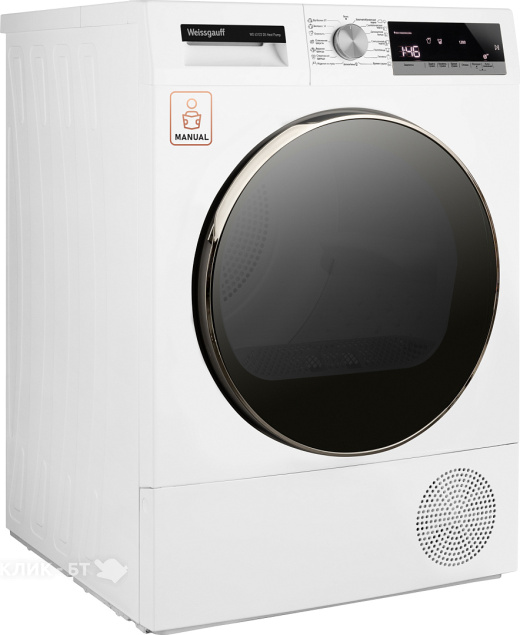 Сушильная машина WEISSGAUFF WD 63122 DS Heat Pump