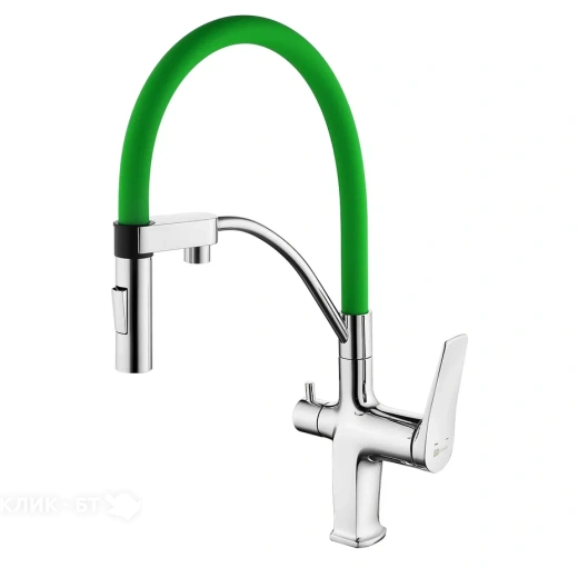 Смеситель LEMARK LM3074C-Green