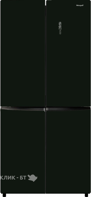 Холодильник WEISSGAUFF WCD 470 BG NoFrost Inverter