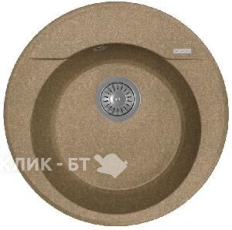 Кухонная мойка FLORTEK Авис 500 коричневый (23.010.B0500.105)
