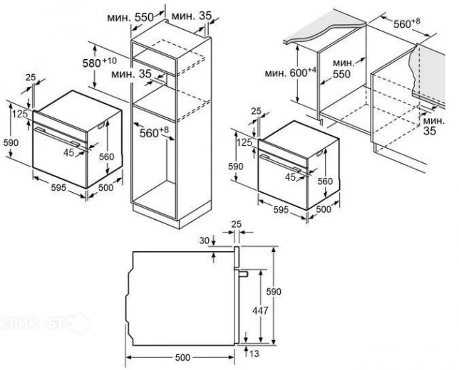 Духовой шкаф MAUNFELD AEOH60102B2