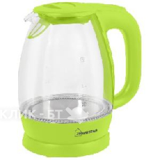 Чайник HOMESTAR HS-1012 стекло зеленый