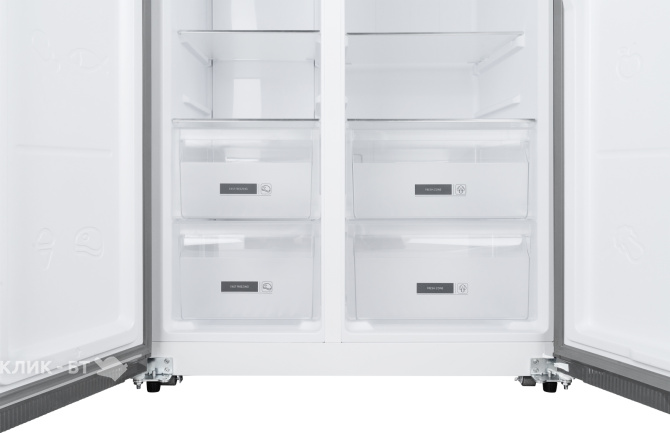 Холодильник WEISSGAUFF WSBS 600 X NoFrost Inverter