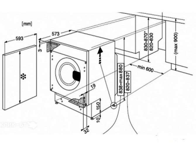 Стиральная машина WHIRLPOOL awoc7712