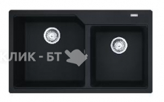 Кухонная мойка FRANKE UBG 620-86 черный матовый (114.0634.794)