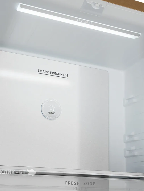 Холодильник WEISSGAUFF WCD 510 Built-in Inverter NoFrost Сhampagne Glass