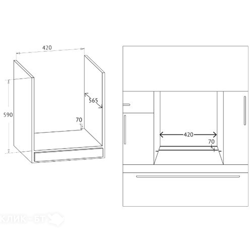 Духовой шкаф KORTING OKB 7951 CMB
