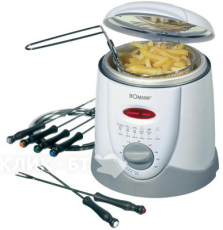 Фритюрница BOMANN FFR 1290 CB weis-grau 1L