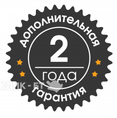 Дополнительная гарантия - 2 года на товары от 89999р. до 109999р.