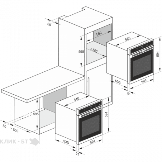 Духовой шкаф Kaiser EG 6374 W