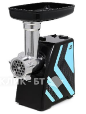 Мясорубка Kitfort KT-2101-1 голубой/черный