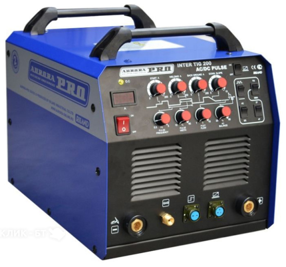 Аппарат сварочный AURORA inter tig 200 ac/dc pulse mosfet