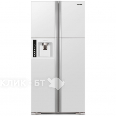 Холодильник HITACHI R-W662 PU3 GPW белое стекло