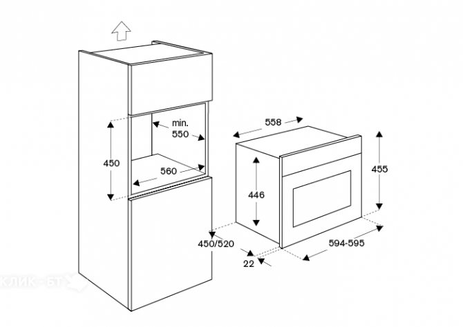 Духовой шкаф BERTAZZONI F457PROVTN