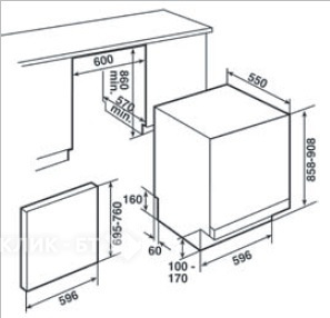 Посудомоечная машина KUPPERSBUSCH igvs 6608.3