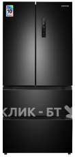 Холодильник MEFERI MFR83BLACK IX TOTAL NO FROST FRENCH DOOR COMFORT
